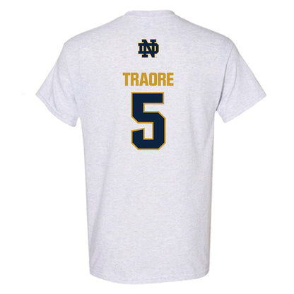 Notre Dame - NCAA Football : Boubacar Traore - Classic Fashion Shersey T-Shirt-1