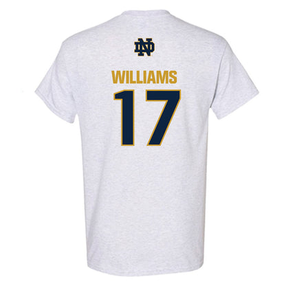 Notre Dame - NCAA Football : Cam Williams - Classic Fashion Shersey T-Shirt-1