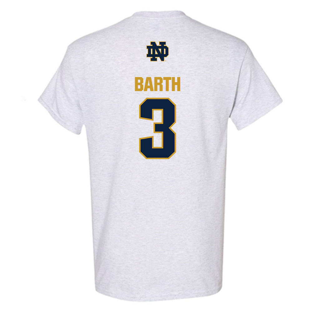 Notre Dame - NCAA Baseball : Mason Barth - Classic Fashion Shersey T-Shirt-1