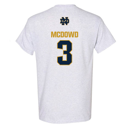 Notre Dame - NCAA Men's Soccer : Sean McDowd - Classic Fashion Shersey T-Shirt-1
