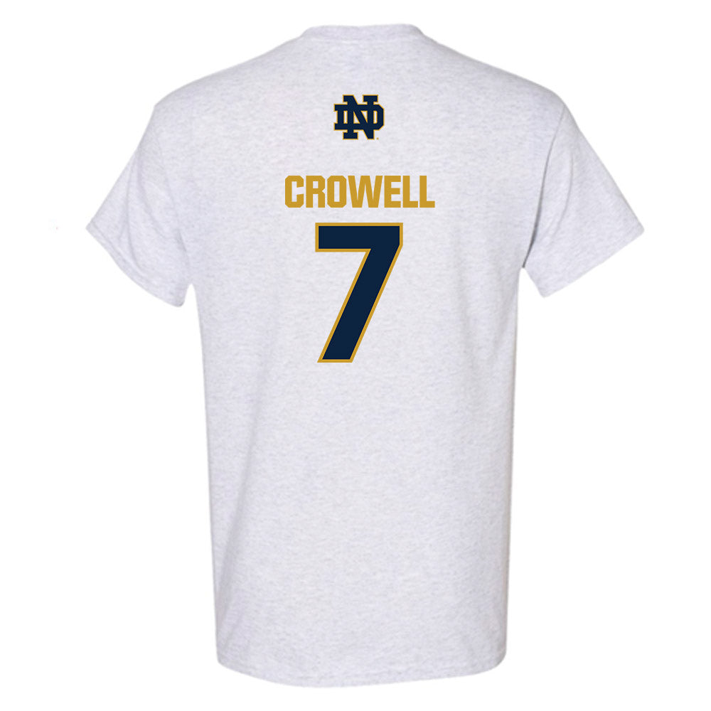 Notre Dame - NCAA Baseball : Caden Crowell - Classic Fashion Shersey T-Shirt-1