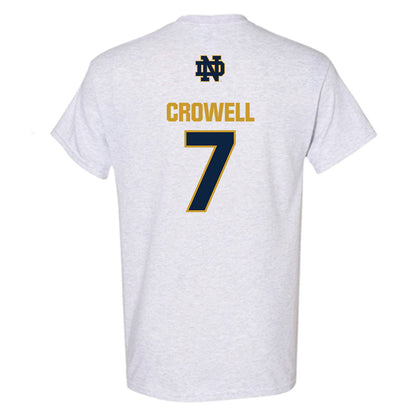 Notre Dame - NCAA Baseball : Caden Crowell - Classic Fashion Shersey T-Shirt-1