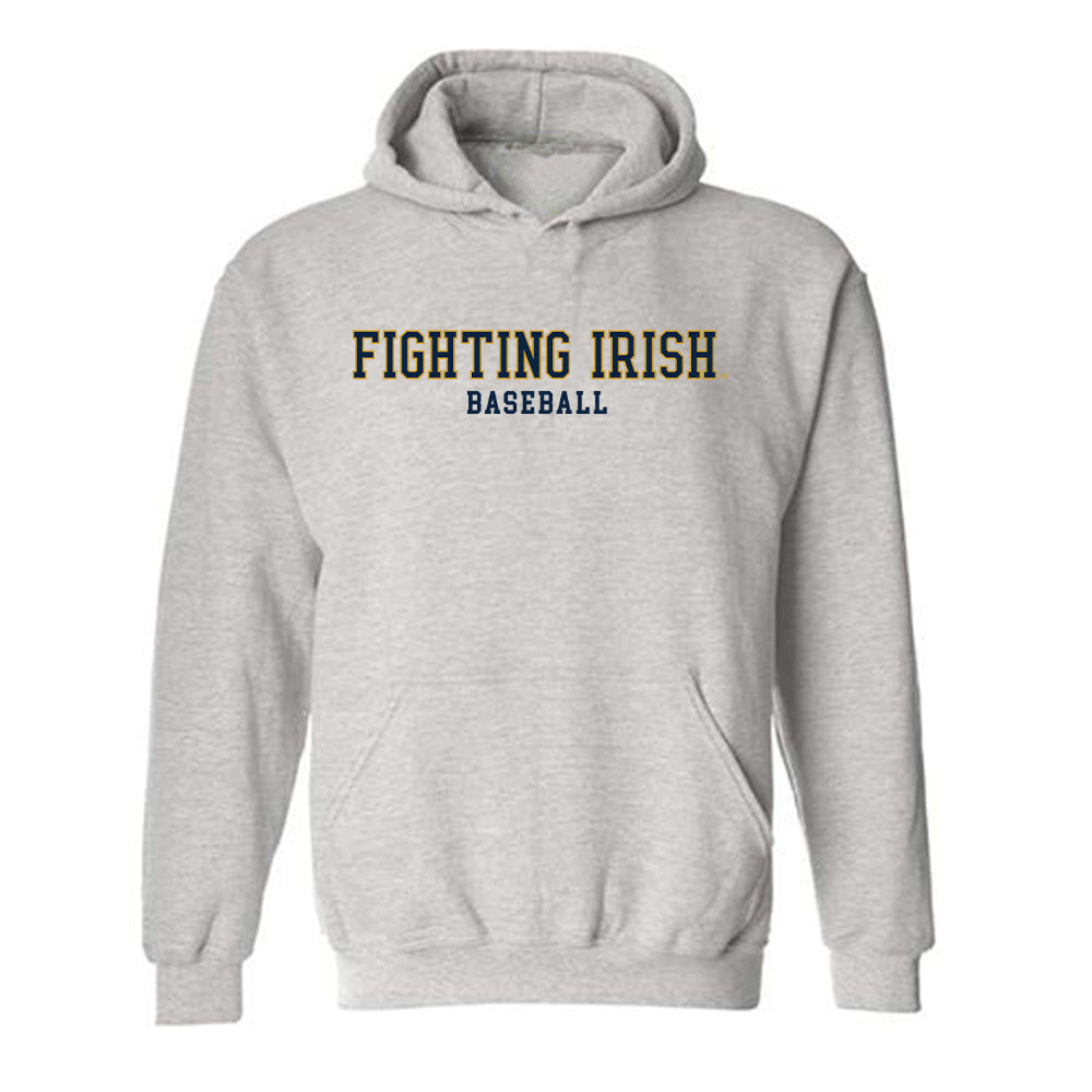 Notre Dame - NCAA Baseball : Chase Van Ameyde - Classic Fashion Shersey Hooded Sweatshirt