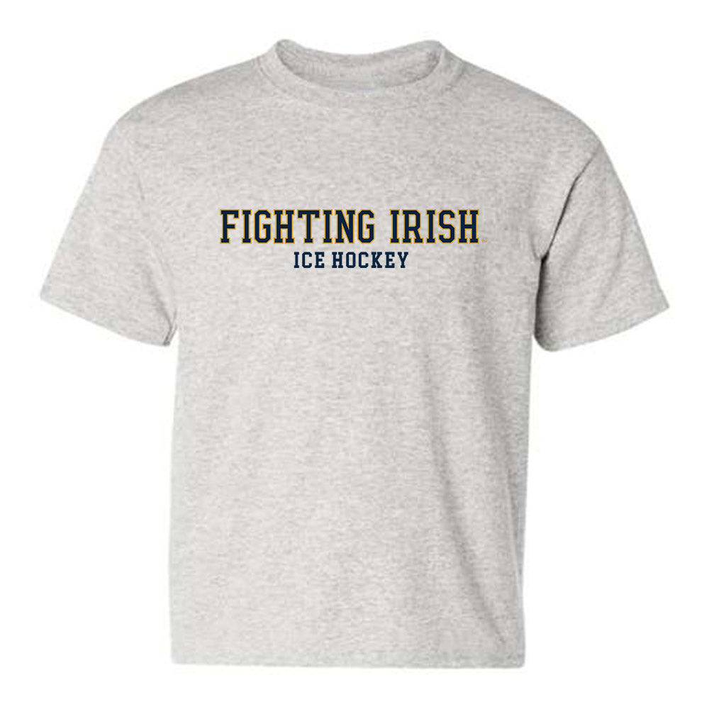 Notre Dame - NCAA Men's Ice Hockey : Justin Janicke - Classic Fashion Shersey Youth T-Shirt