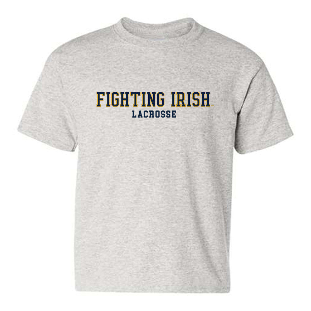 Notre Dame - NCAA Men's Lacrosse : Jake Taylor - Classic Fashion Shersey Youth T-Shirt-0