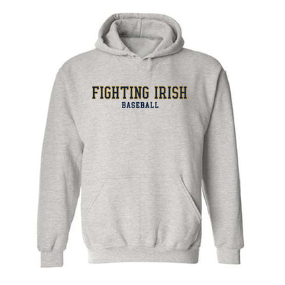 Notre Dame - NCAA Baseball : Caden Crowell - Classic Fashion Shersey Hooded Sweatshirt-0