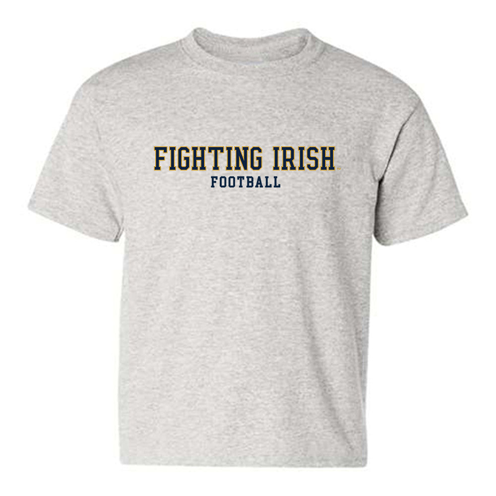 Notre Dame - NCAA Football : Noah Burnette - Classic Fashion Shersey Youth T-Shirt-0
