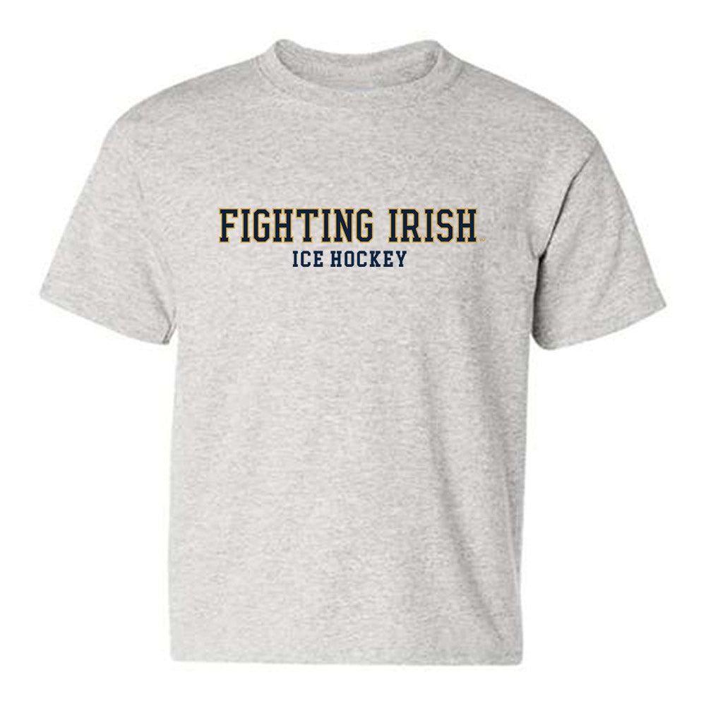 Notre Dame - NCAA Men's Ice Hockey : Maddox Fleming - Classic Fashion Shersey Youth T-Shirt-0