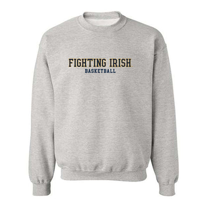 Notre Dame - NCAA Men's Basketball : Logan Imes - Classic Fashion Shersey Crewneck Sweatshirt-0