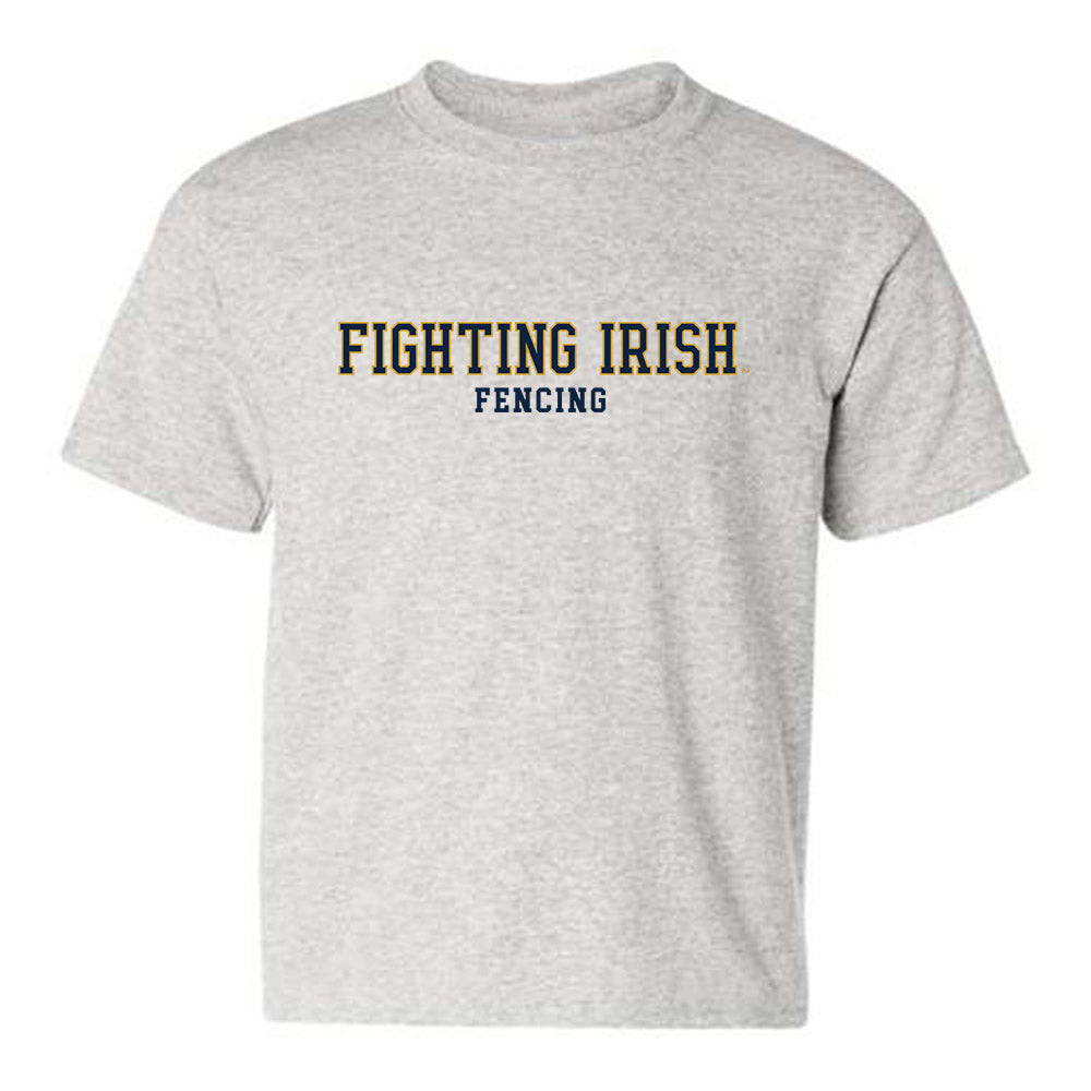 Notre Dame - NCAA Men's Fencing : Kevin Bae - Classic Fashion Shersey Youth T-Shirt