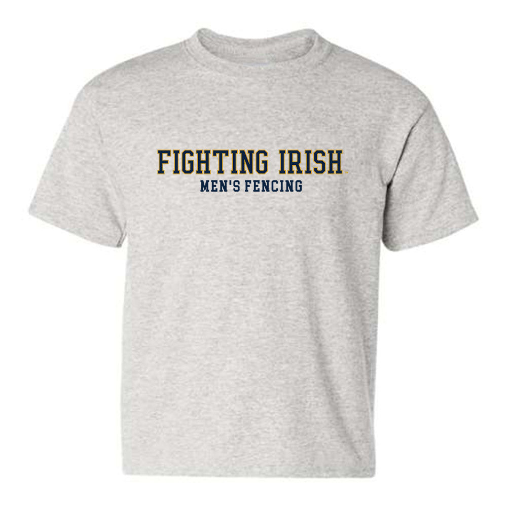 Notre Dame - NCAA Men's Fencing : Dylan Hooshi - Classic Fashion Shersey Youth T-Shirt