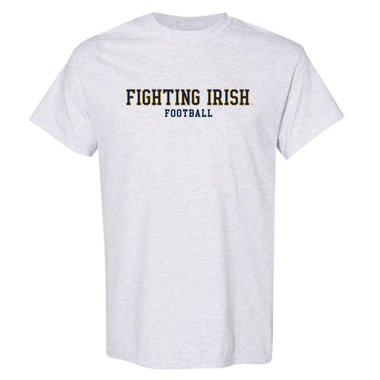 Notre Dame - NCAA Football : Malachi Fields - Classic Fashion Shersey T-Shirt-0