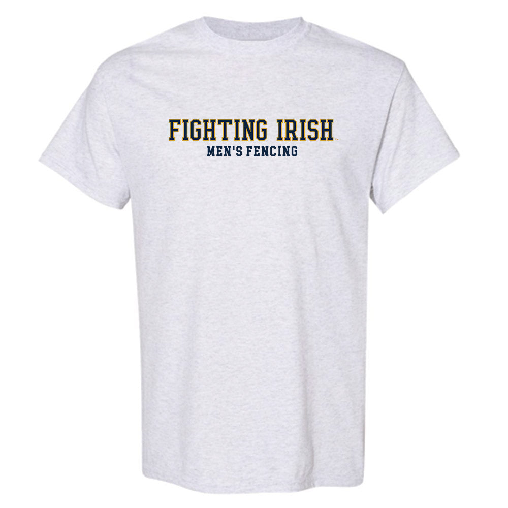 Notre Dame - NCAA Men's Fencing : Ethan Augustine - Classic Fashion Shersey T-Shirt