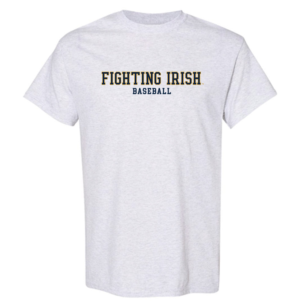 Notre Dame - NCAA Baseball : Clark Gilmore - Classic Fashion Shersey T-Shirt-0