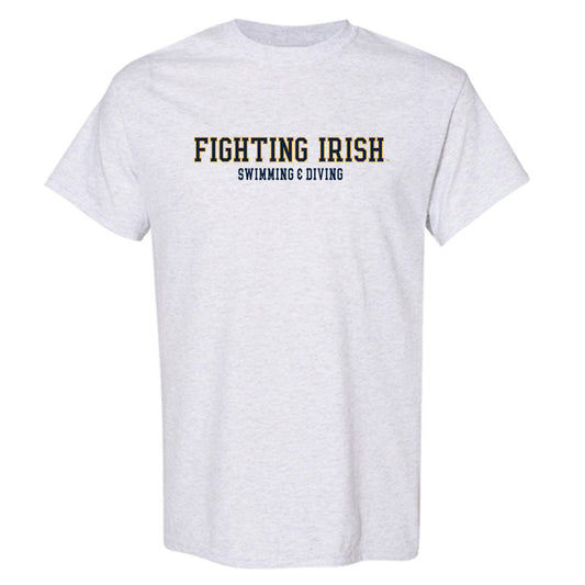 Notre Dame - NCAA Men's Swimming & Diving : Owen Tharrington - Classic Fashion Shersey T-Shirt-0