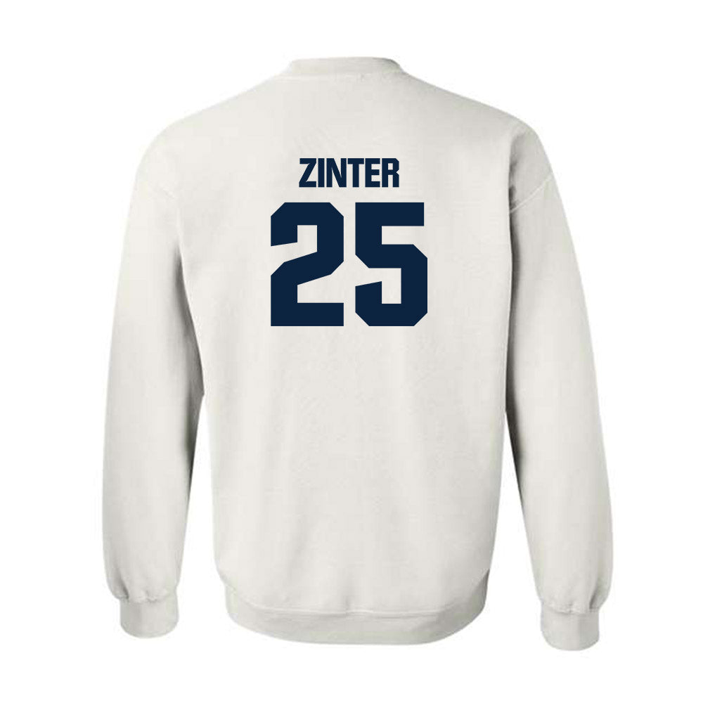 Notre Dame - NCAA Football : Preston Zinter - Classic Fashion Shersey Crewneck Sweatshirt-1