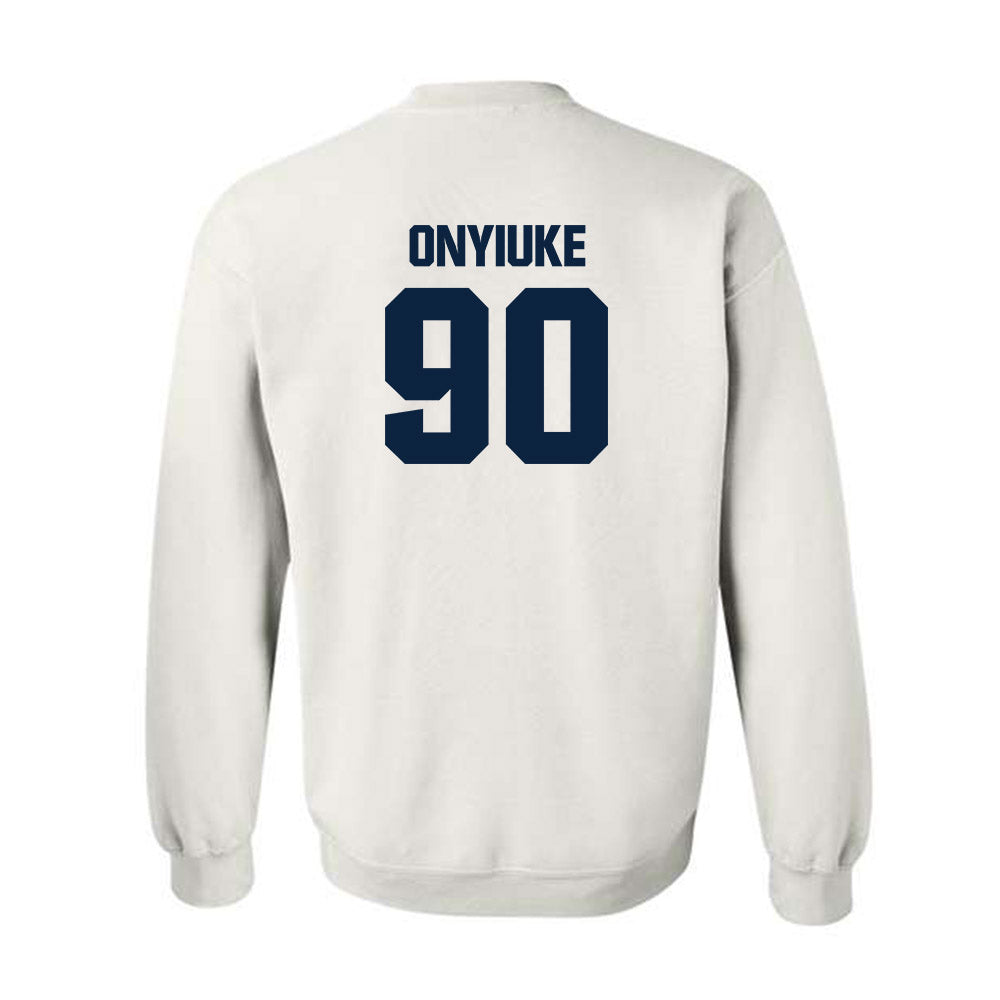 Notre Dame - NCAA Football : Kobi Onyiuke - Classic Fashion Shersey Crewneck Sweatshirt-1