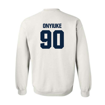 Notre Dame - NCAA Football : Kobi Onyiuke - Classic Fashion Shersey Crewneck Sweatshirt-1