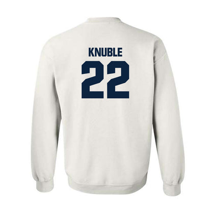 Notre Dame - NCAA Men's Ice Hockey : Cole Knuble - Classic Fashion Shersey Crewneck Sweatshirt