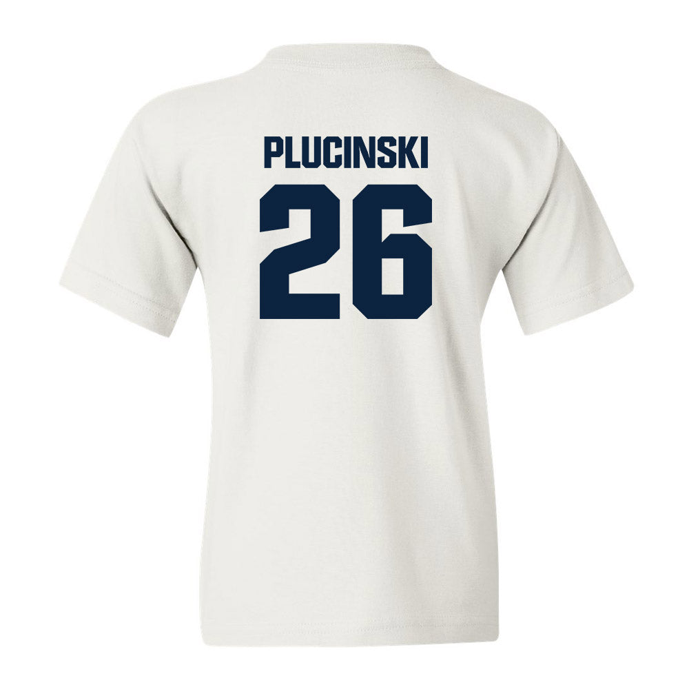 Notre Dame - NCAA Men's Ice Hockey : Zach Plucinski - Classic Fashion Shersey Youth T-Shirt