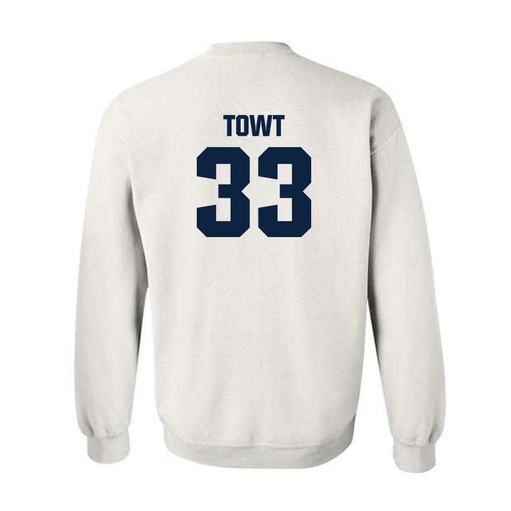 Notre Dame - NCAA Men's Basketball : Carson Towt - Classic Fashion Shersey Crewneck Sweatshirt-1