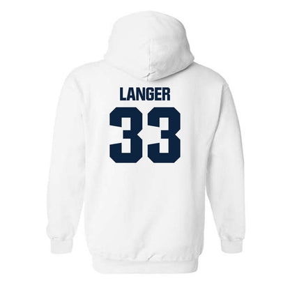 Notre Dame - NCAA Women's Volleyball : Grace Langer - Classic Fashion Shersey Hooded Sweatshirt