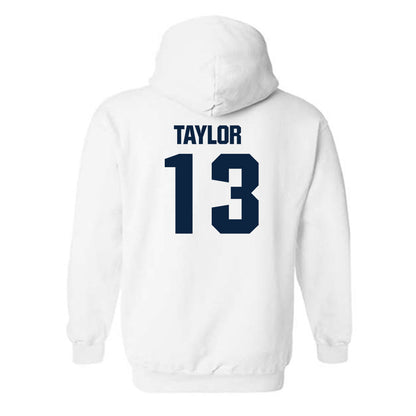 Notre Dame - NCAA Men's Lacrosse : Jake Taylor - Classic Fashion Shersey Hooded Sweatshirt-1