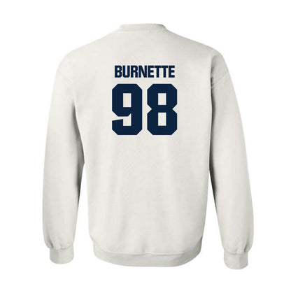 Notre Dame - NCAA Football : Noah Burnette - Classic Fashion Shersey Crewneck Sweatshirt-1