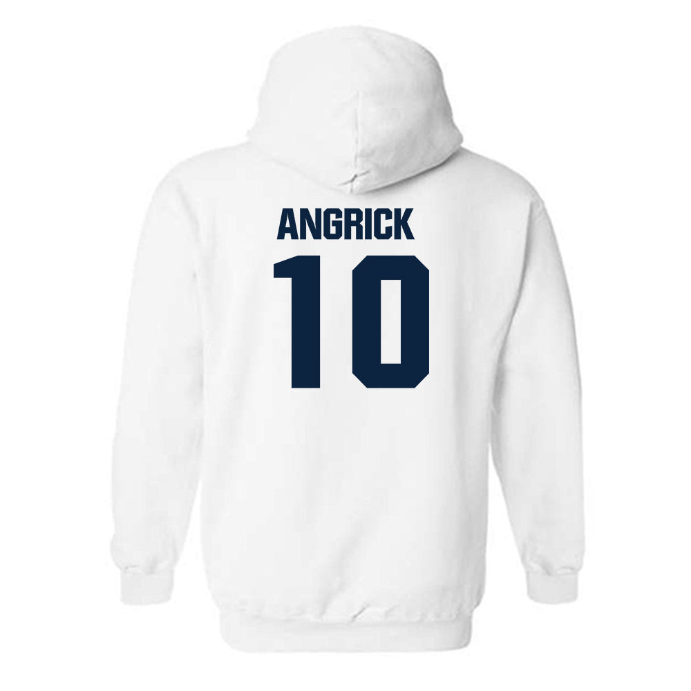 Notre Dame - NCAA Men's Lacrosse : Will Angrick - Classic Fashion Shersey Hooded Sweatshirt-1