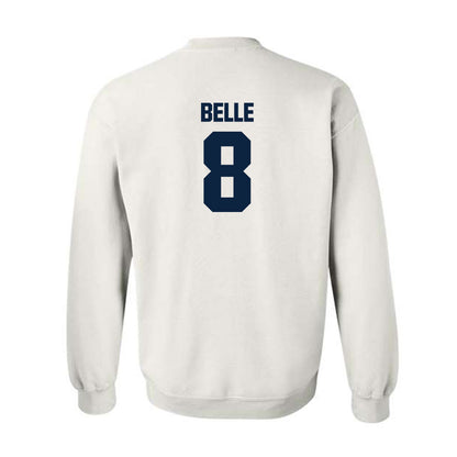 Notre Dame - NCAA Men's Ice Hockey : William Belle - Classic Fashion Shersey Crewneck Sweatshirt-1