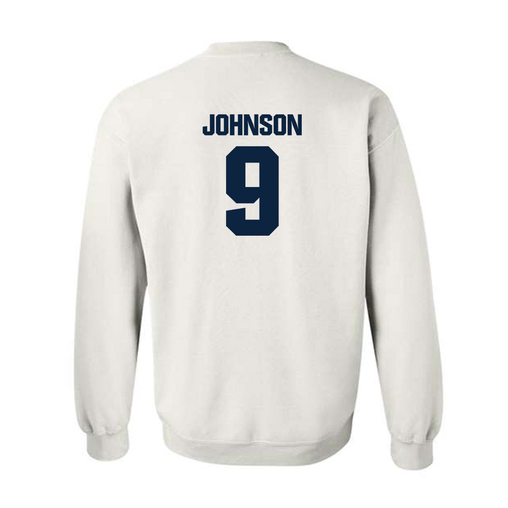 Notre Dame - NCAA Football : Brauntae Johnson - Classic Fashion Shersey Crewneck Sweatshirt-1