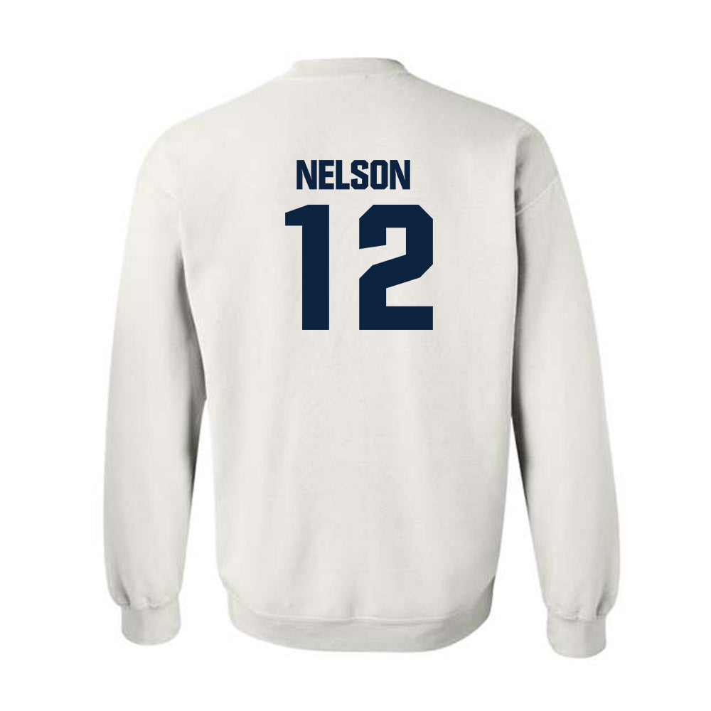 Notre Dame - NCAA Men's Ice Hockey : Henry Nelson - Classic Fashion Shersey Crewneck Sweatshirt