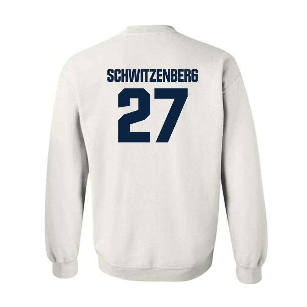 Notre Dame - NCAA Men's Lacrosse : Nate Schwitzenberg - Classic Fashion Shersey Crewneck Sweatshirt-1