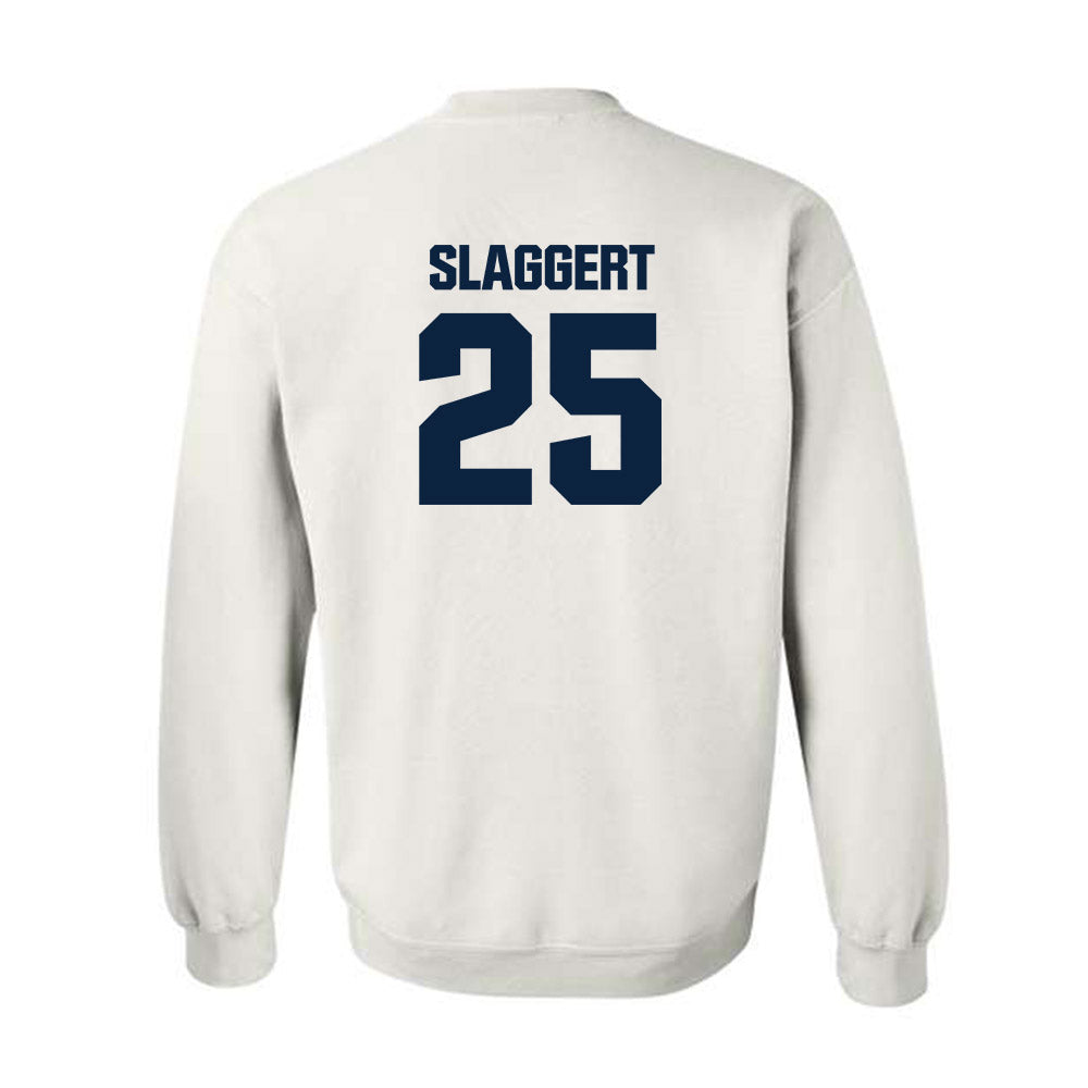 Notre Dame - NCAA Men's Ice Hockey : Carter Slaggert - Classic Fashion Shersey Crewneck Sweatshirt-1