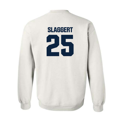 Notre Dame - NCAA Men's Ice Hockey : Carter Slaggert - Classic Fashion Shersey Crewneck Sweatshirt-1