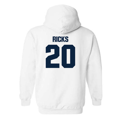 Notre Dame - NCAA Baseball : Caleb Ricks - Classic Fashion Shersey Hooded Sweatshirt-1