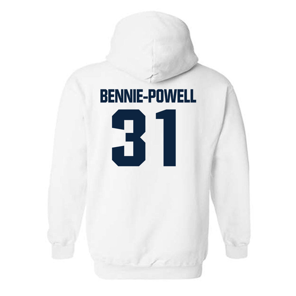 Notre Dame - NCAA Football : Taebron Bennie-Powell - Classic Fashion Shersey Hooded Sweatshirt-1