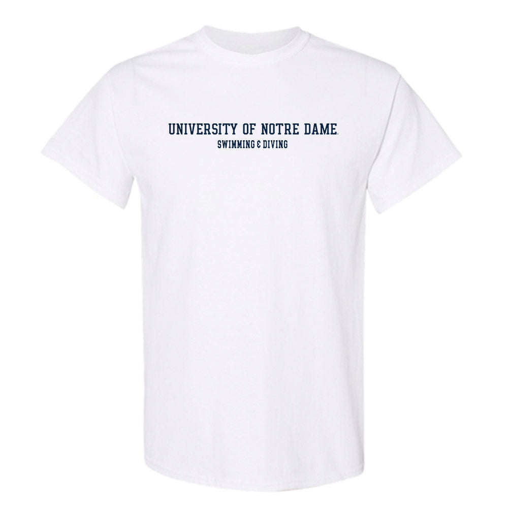 Notre Dame - NCAA Men's Swimming & Diving : James Edge - Classic Fashion Shersey T-Shirt