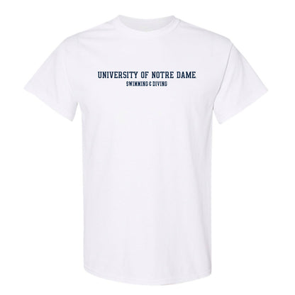 Notre Dame - NCAA Men's Swimming & Diving : James Edge - Classic Fashion Shersey T-Shirt