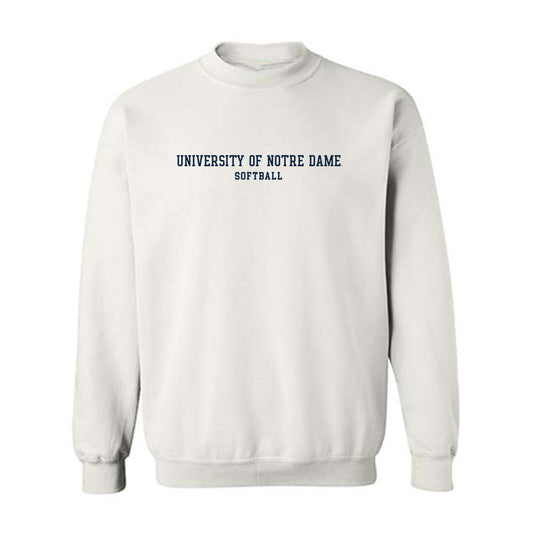 Notre Dame - NCAA Softball : Brianne Weiss - Classic Fashion Shersey Crewneck Sweatshirt-0