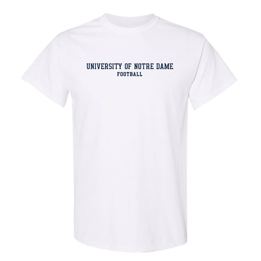 Notre Dame - NCAA Football : Charles Jagusah - Classic Fashion Shersey T-Shirt-0