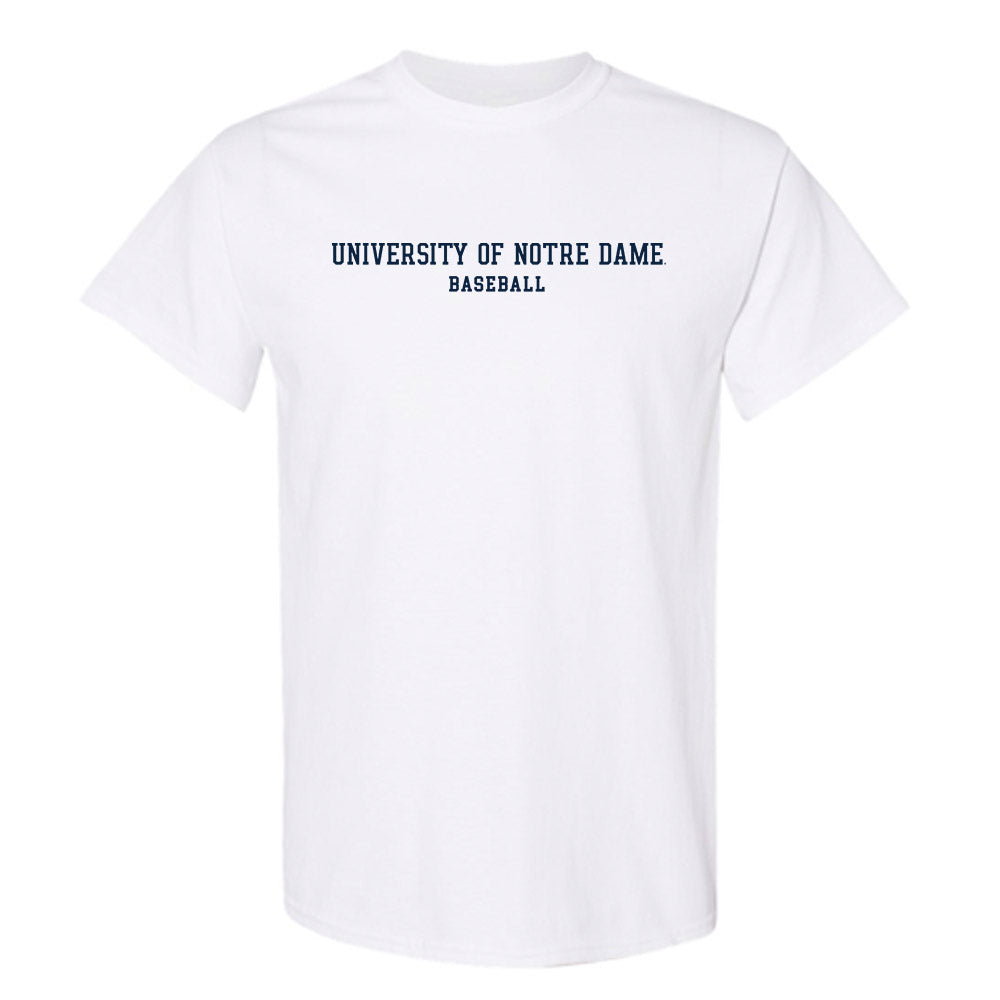 Notre Dame - NCAA Baseball : Evan Clark - Classic Fashion Shersey T-Shirt-0