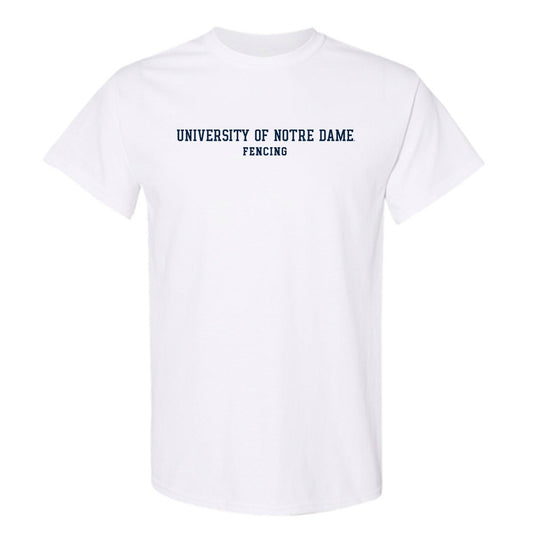 Notre Dame - NCAA Men's Fencing : Jonathan Hamilton-Meikle - Classic Fashion Shersey T-Shirt-0