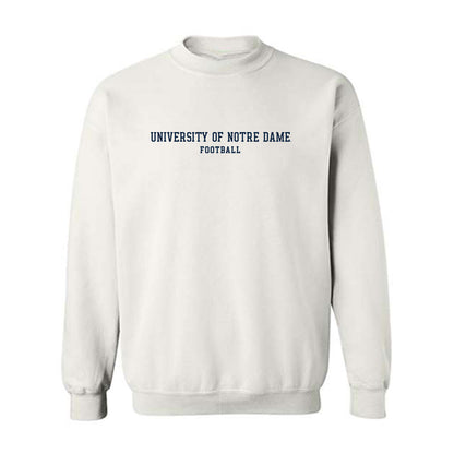 Notre Dame - NCAA Football : CJ Carr - Classic Fashion Shersey Crewneck Sweatshirt-0