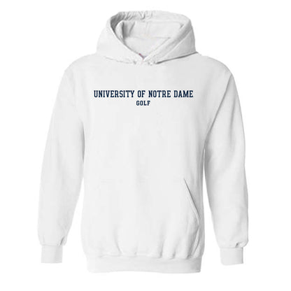 Notre Dame - NCAA Women's Golf : Maya Hunter - Classic Fashion Shersey Hooded Sweatshirt