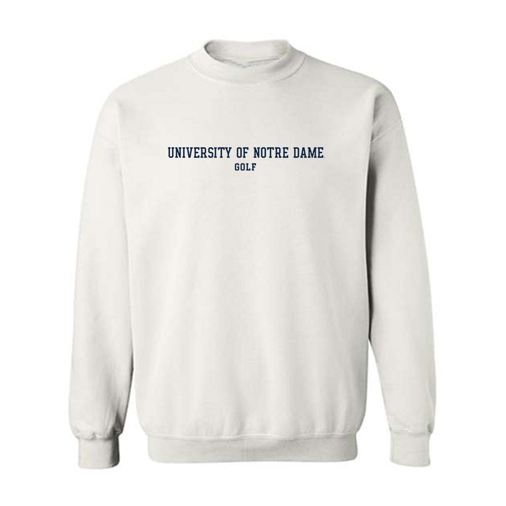 Notre Dame - NCAA Women's Golf : Maya Hunter - Classic Fashion Shersey Crewneck Sweatshirt