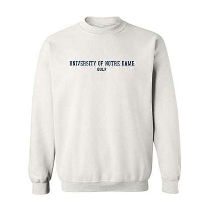 Notre Dame - NCAA Women's Golf : Maya Hunter - Classic Fashion Shersey Crewneck Sweatshirt