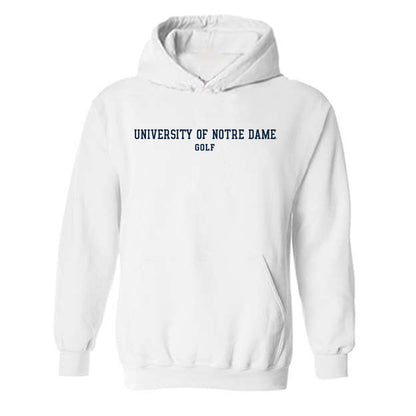Notre Dame - NCAA Women's Golf : Alexsandra Lapple - Classic Fashion Shersey Hooded Sweatshirt-0