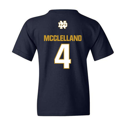 Notre Dame - NCAA Women's Lacrosse : Ellie McClelland - Classic Fashion Shersey Youth T-Shirt-1