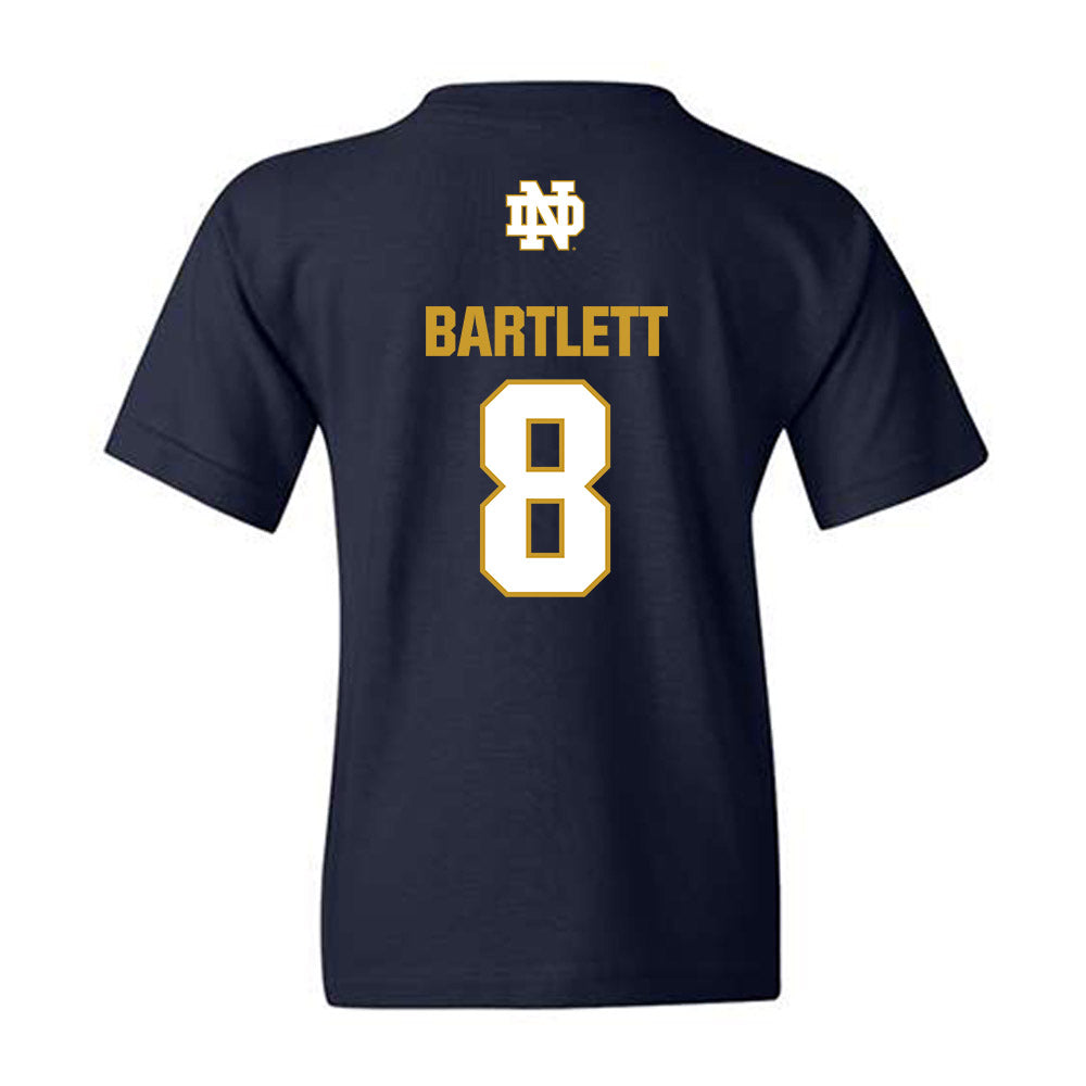 Notre Dame - NCAA Men's Soccer : Nici Bartlett - Classic Fashion Shersey Youth T-Shirt-1